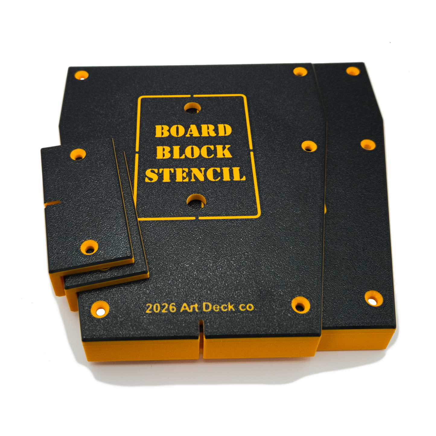 Board Block Stencil – Perfect Skateboard Wall Mount Alignment